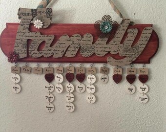 Items similar to Parenting Time / Custody Calendar - 2014 Schedule