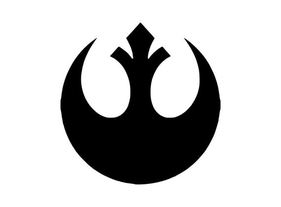 Rebel Alliance insignia from 'Star Wars' Vinyl