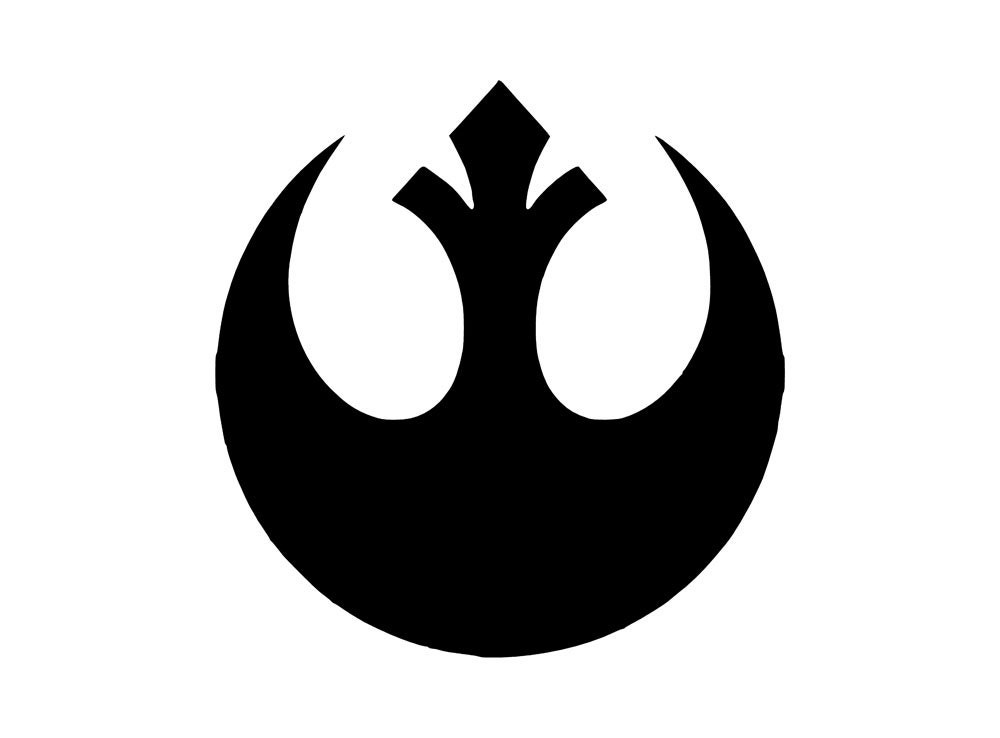 Rebel Alliance insignia from 'Star Wars' Vinyl