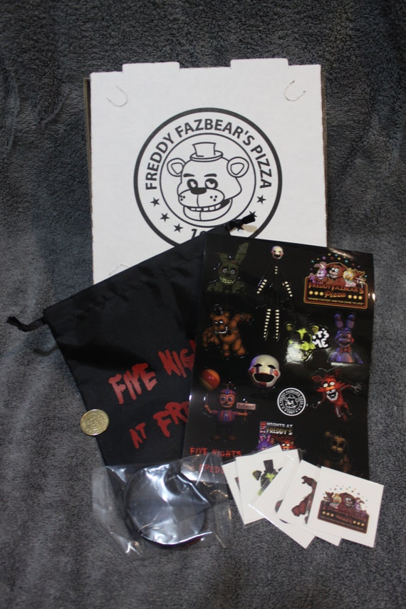 FNaF Pizza Box 10 Party Packs FIVE NIGHTS at FREDDYS
