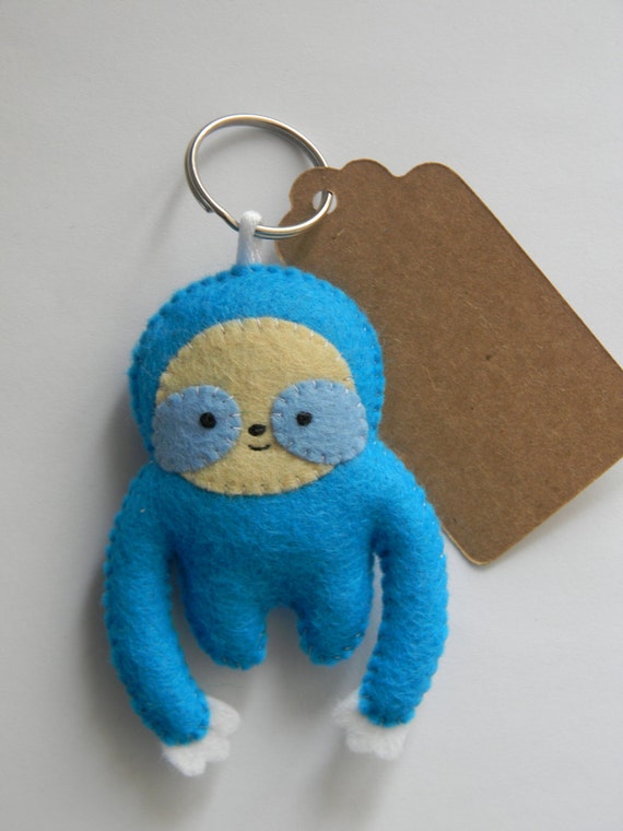 ty sloth keychain