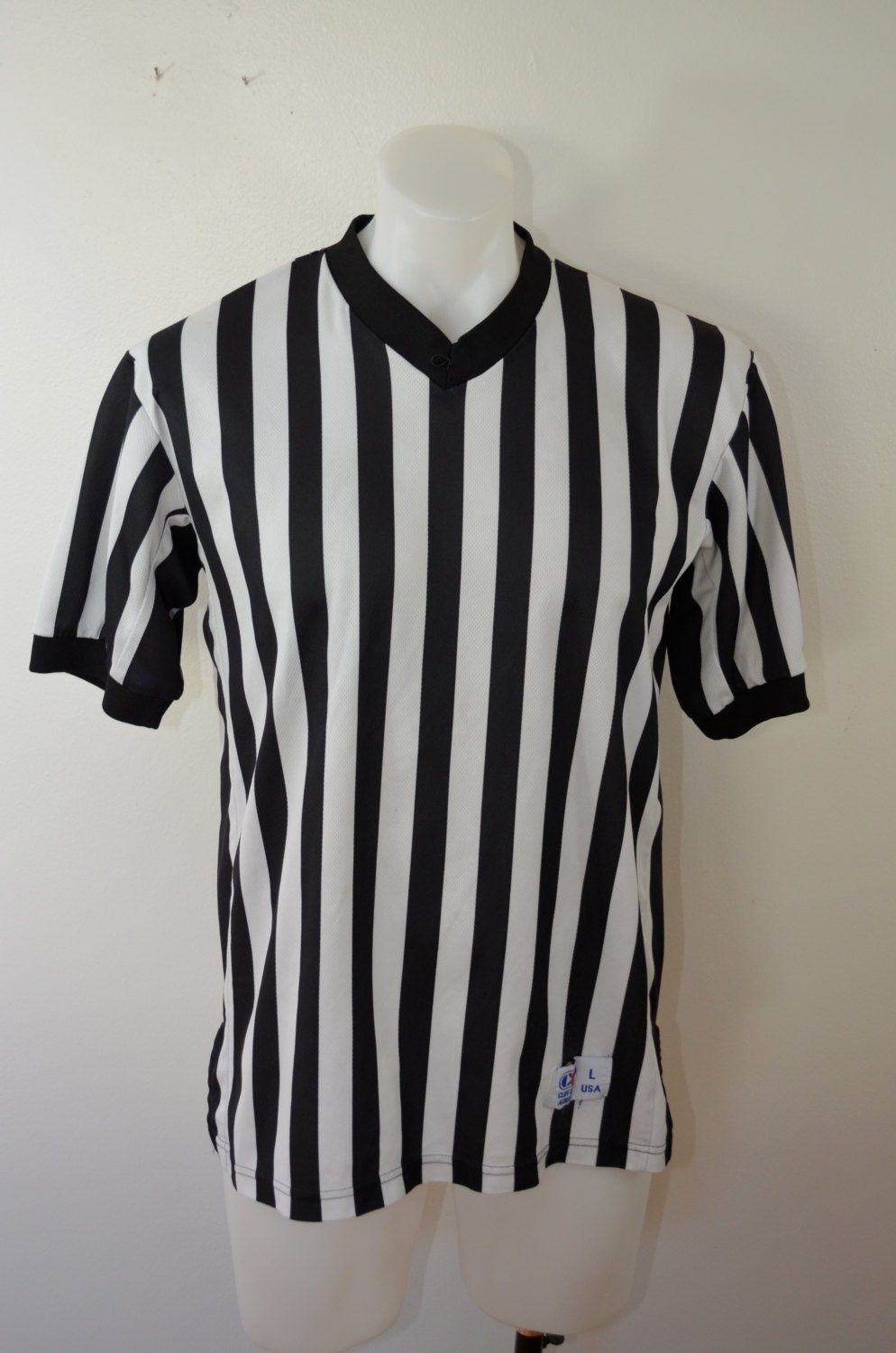 2 inch striped referee shirt