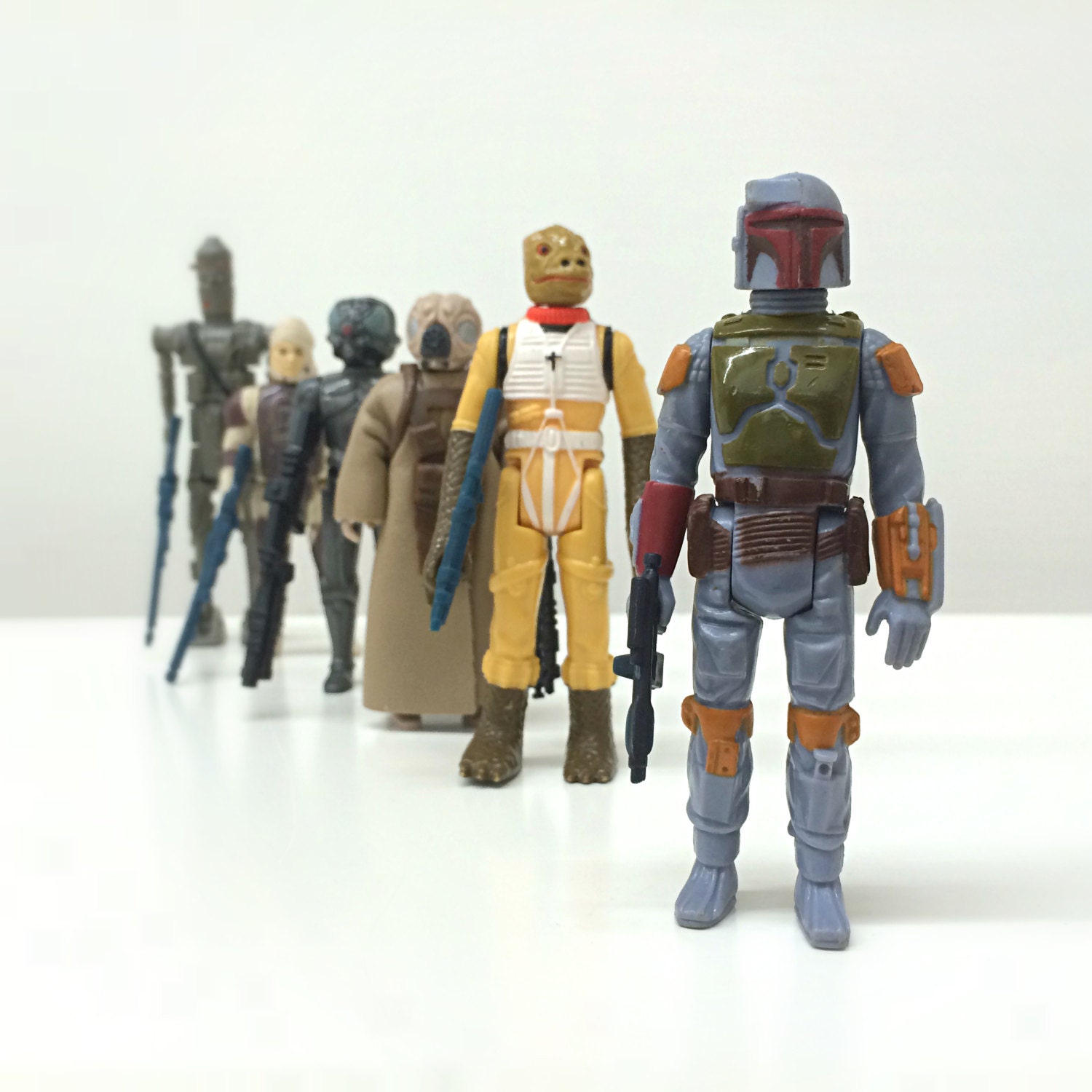 boba fett bounty hunter star wars miniatures