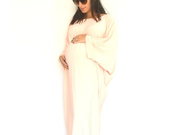 Maternity 'Lovely Lucy' dress, Plus size maternity dress, Boho dress, Maternity maxi dresses, Long sleeve maxi dress, Long sleeve maternity