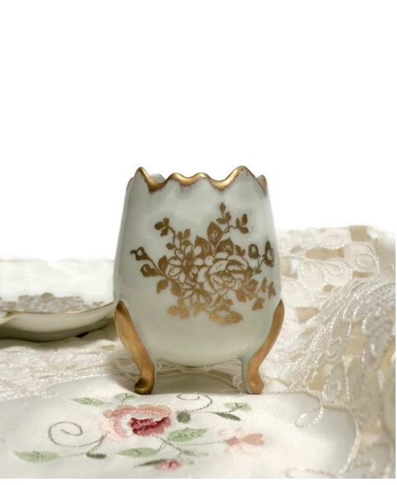 Royal France Limoges Egg Holder Porcelain / by FieldsOfVintage
