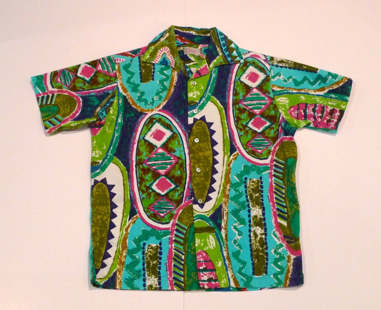 psychedelic shirt men