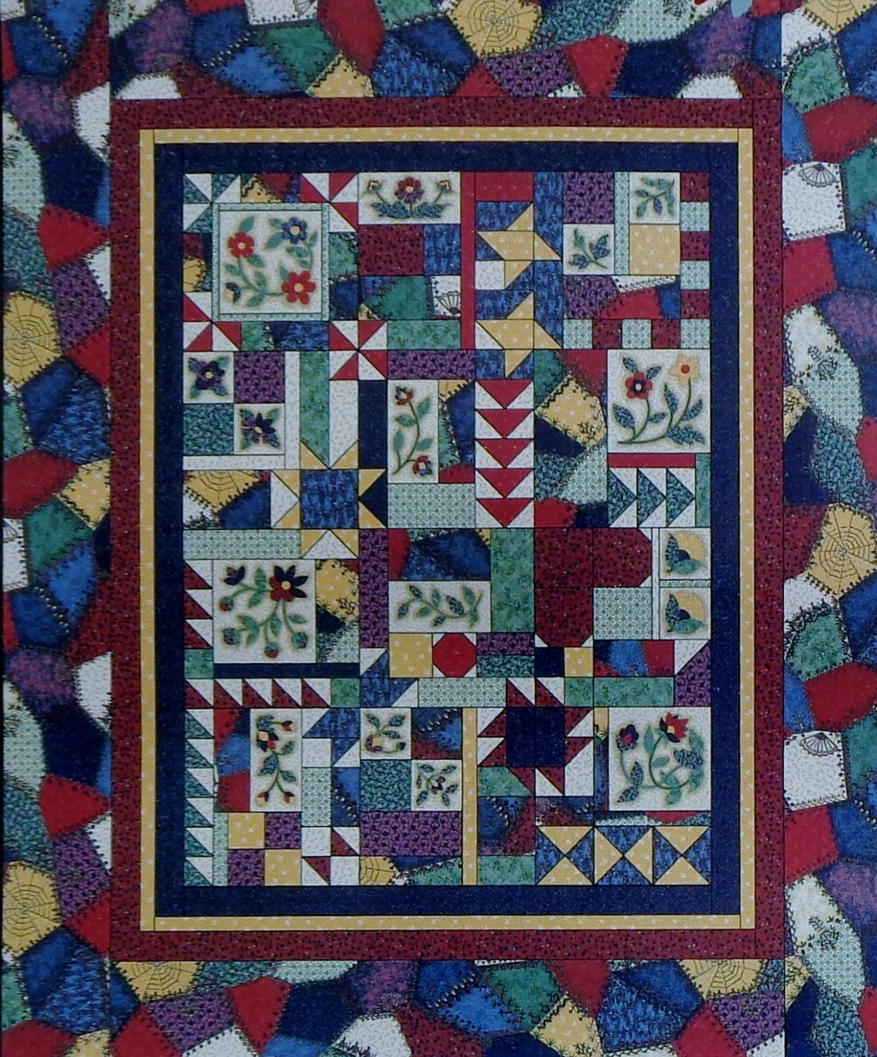 Jensen Thimbleberries LAZY CRAZY QUILT Kit A 12