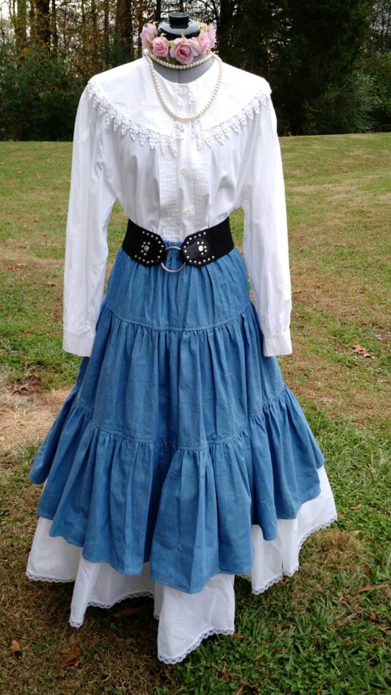 party wear western skirt