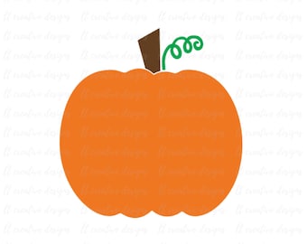 Pumpkin SVG, Pumpkin Cut File, Silhouette Cut File, Cricut Cut Files, Pumpkin Clipart, SVG Files