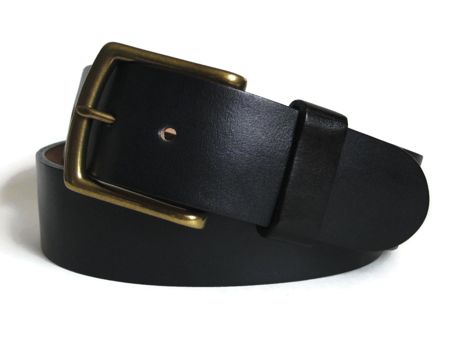 Leather Belt Mens Black Leather Belt Thick by