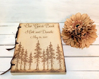 Personalized Wedding Guest Book, Personalized Album, Wedding Guest Books, Bride and Groom