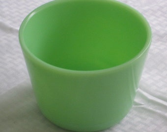 Vintage McKee Jadeite Canister Bottom No Lid