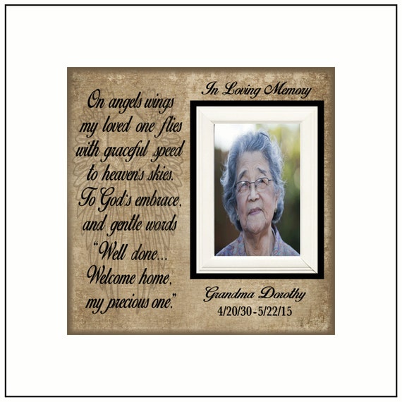 items similar to in loving memory photo memorial frame on items similar to in loving memory photo memorial frame on