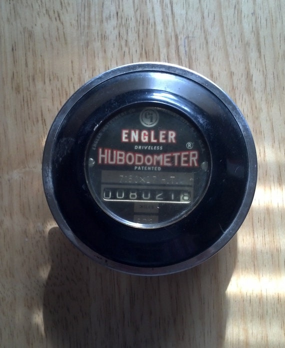 Vintage Stemco Engler Hubodometer Trailer by NEastcollectables