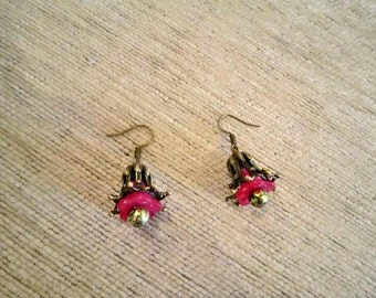 Earrings - The Hobbits #3 Flower Vintagestyle Renaissance