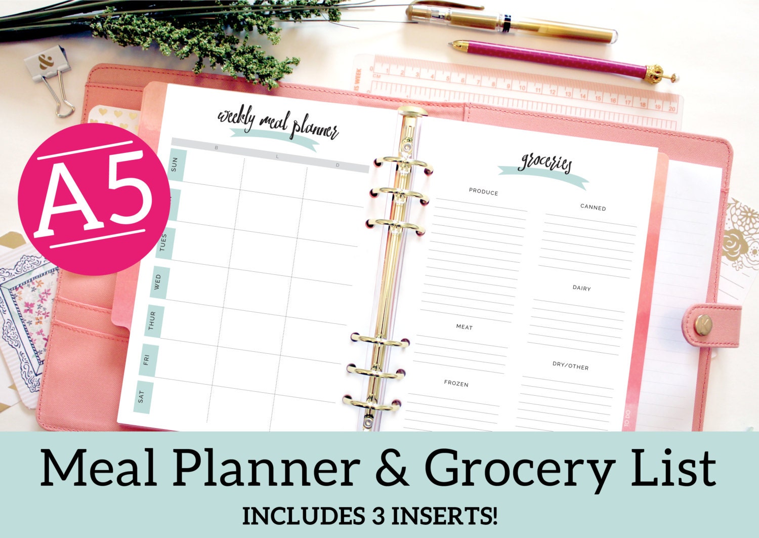 a5-meal-plan-grocery-list-planner-insert-instant-download