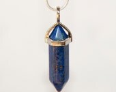 Lapis Lazuli, Pendant, Gemstone, Point, Crystal Necklace, jewelry, necklace, crystal, jewelry necklace, pendant necklace, crystal pendant
