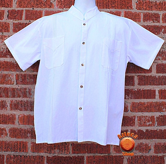 mexican white shirt mens