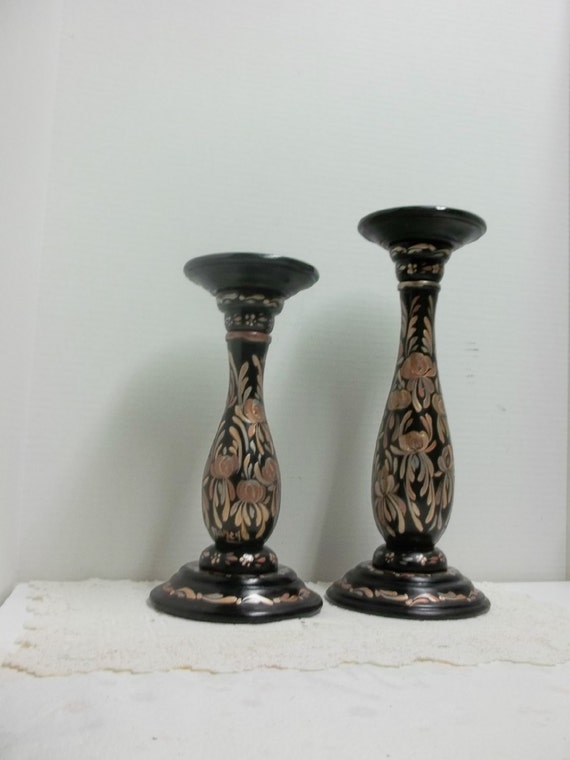 Tall Candle Holders Pillar Candle Holders Black Candle