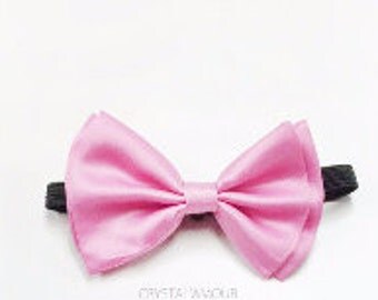 Sparkly Bow Tie Sequin Fabric Rhinestone sequin Bowtie Royal Blue ~ Black ~ Silver main image 0