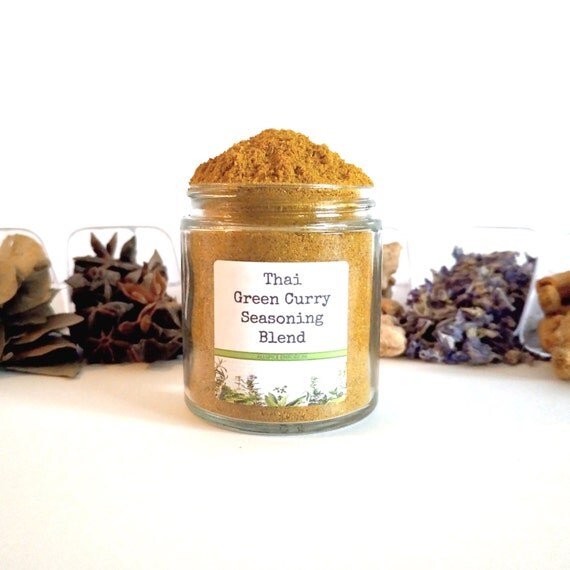 Thai Green Curry Seasoning Blend Spice Mix Asian Homemade