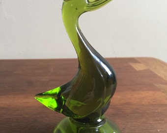 Viking glass duck | Etsy