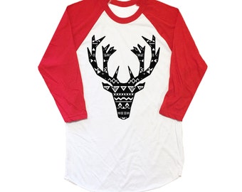 The Elk Adult Shirt, Christmas Shirt, Men's Christmas Shirt, Women's Christmas Shirt, Rad Adult Tee, Christmas Shirt, Unisex t-shirt