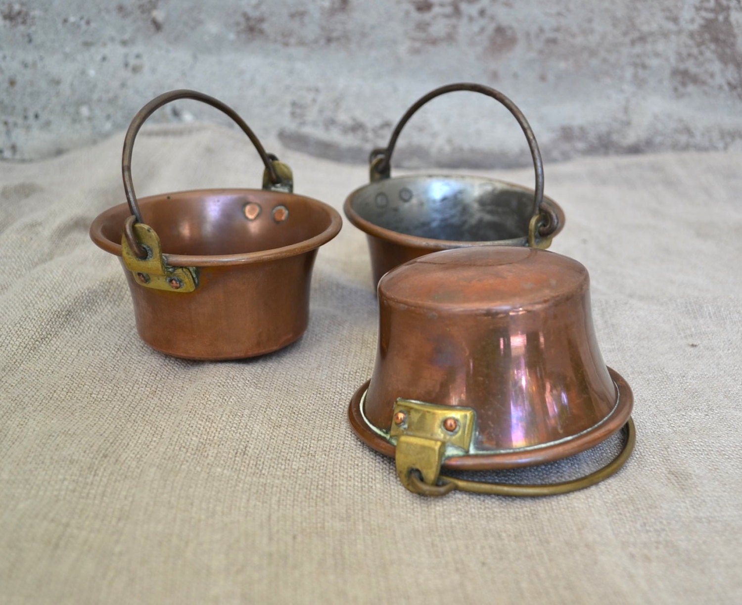 Set Of Vintage Copper Pots Vintage Copper Pot Old Copper   Il Fullxfull.1093994153 K0ql 