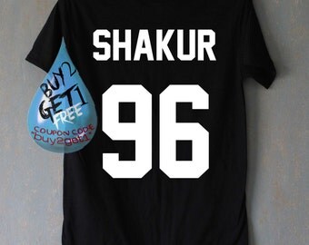Shakur 96 Shirt Tupac 2PAC Shirts T Shirt T-Shirt TShirt Tee Shirt Unisex