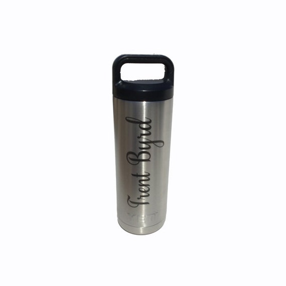 YETI water bottle 18 oz stainless steel thermos by Kappstudio