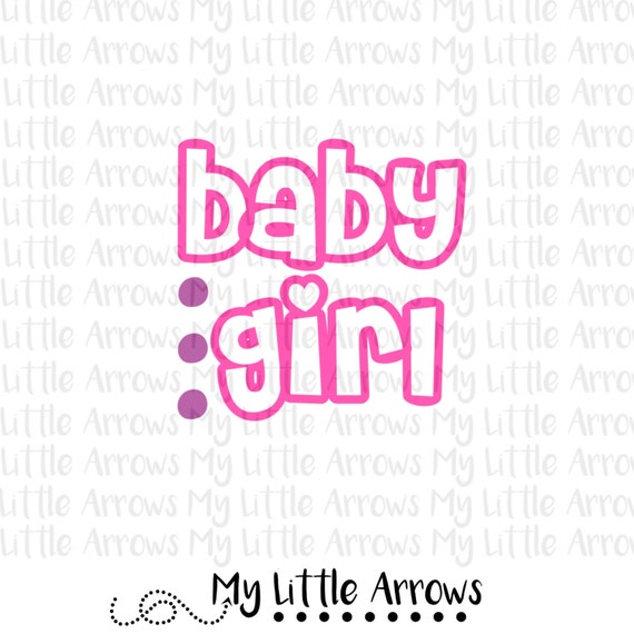 Download Baby girl SVG DXF EPS png Files for Cutting Machines Cameo