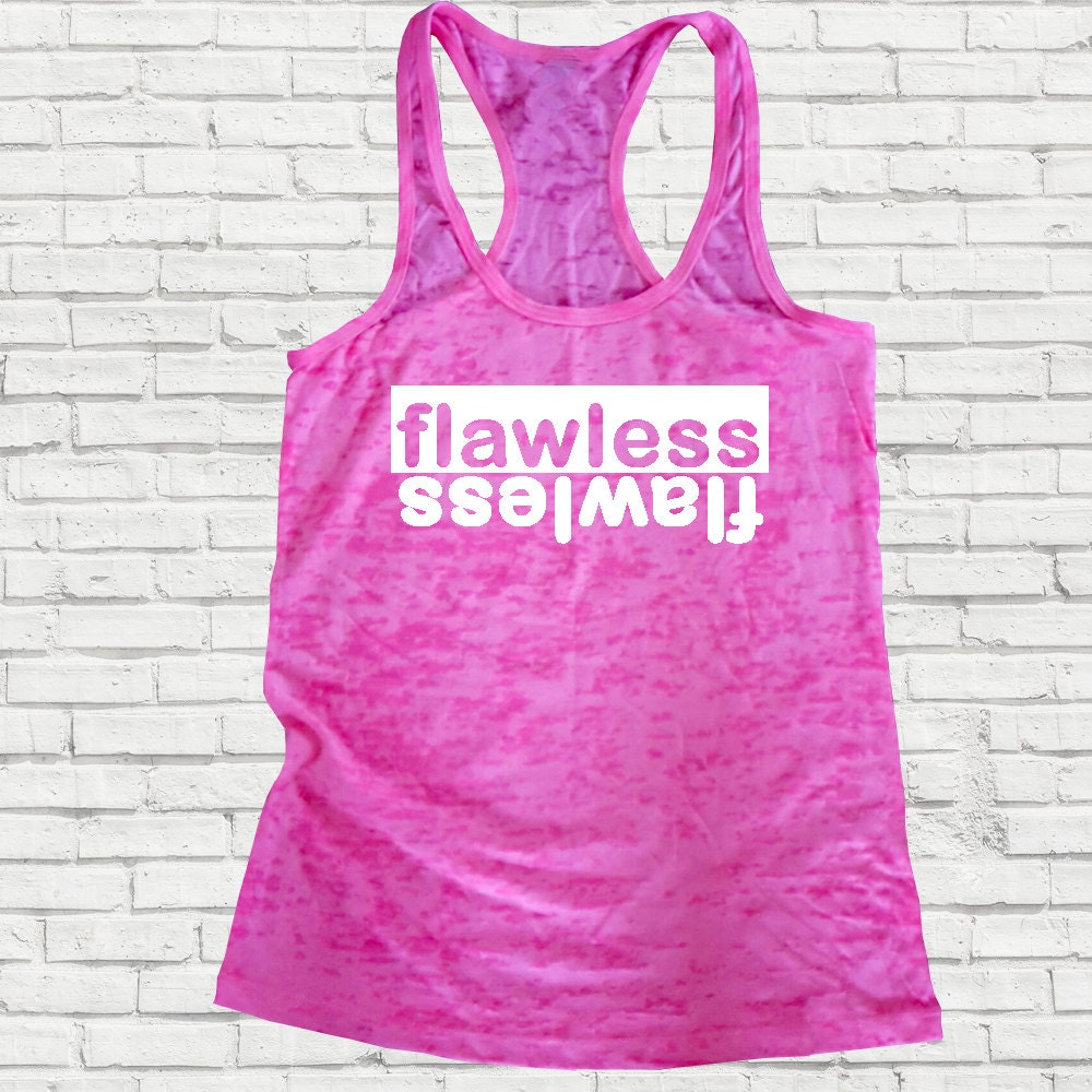 FLAWLESS.Women's Fitness Tank Top. Workout Tank. by GirlCodeGear