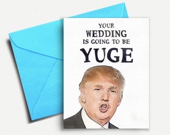 Wedding Congratulations Card, Funny Engagement Card, Wedding Shower Card, Engagement Card, Card for Bride, Funny Wedding Card, Bachelorette