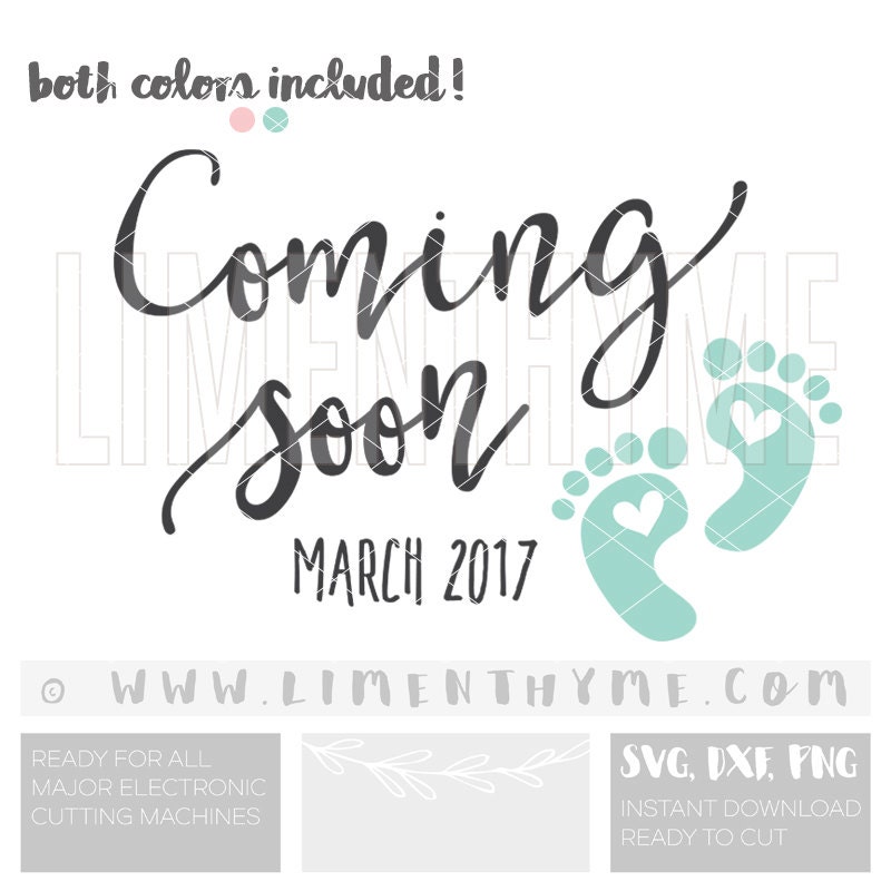 Free Free 100 Coming Soon Baby Announcement Svg SVG PNG EPS DXF File