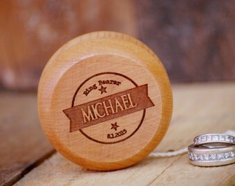 Ring Bearer Gift Personalized Yo Yo Ring Bearer Gift Idea for Boys Custom Yo Yo Kids Wedding Favors Ring Bearer Gift Engraved Wood Yo Yo