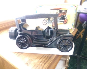 Vintage Avon Touring T Car Bottle Tribute After Shave, Car Decor, glass car, Car decor, gift for him
