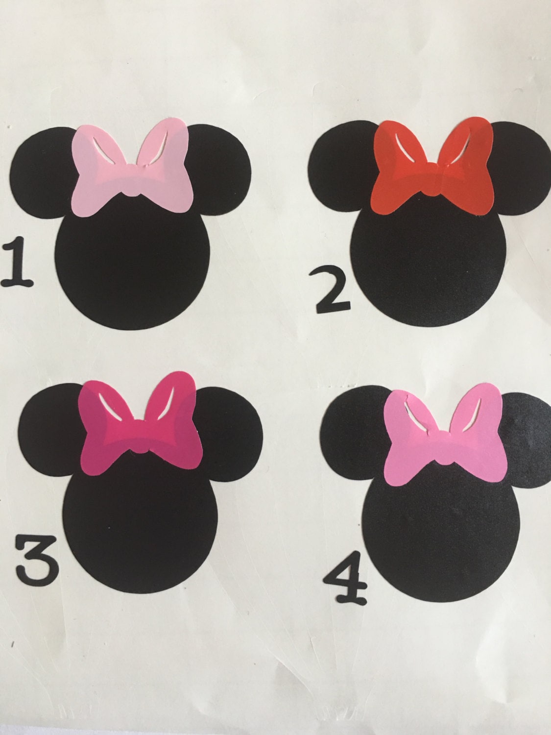 Minnie Mouse Printable Stickers 4102