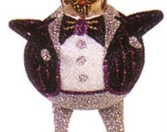 The Butler did it Halloween ornament
