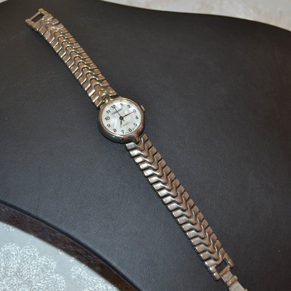 Vintage Valentino watch quartz with stainless by vintagekosmima