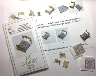 Kit per la realizzazione di un lettino scala 1/144