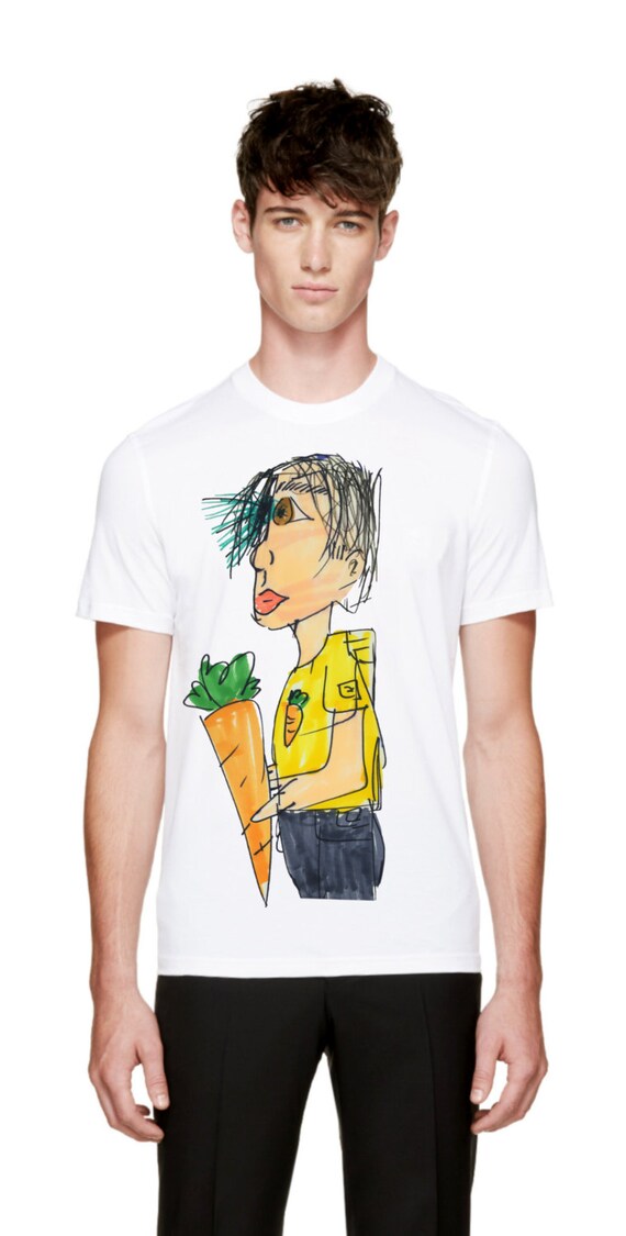 flaming carrot t shirt