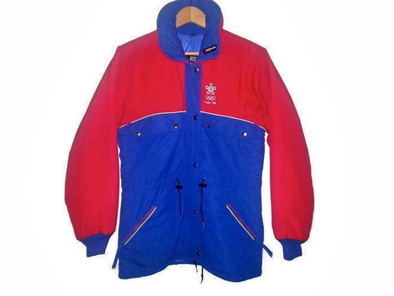 1988 OLYMPIC Calgary Winter Games Jacket Vintage SUN ICE