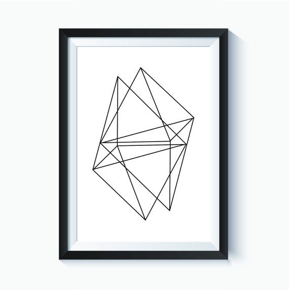 Geometric Geometric Print Geometric Artwork Abstract Print