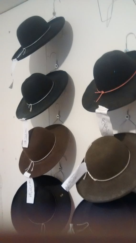 Mountain Man Hat Lil Grizz Style hand made hat fur by HatsByGrizz