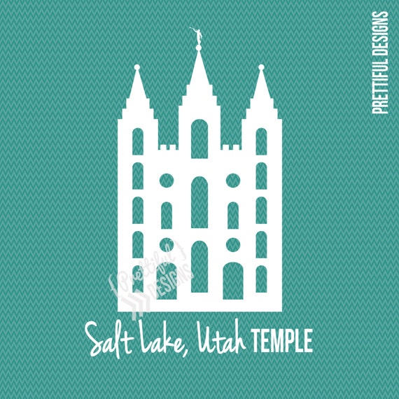 Download Salt Lake Temple LDS Mormon Clip Art png eps svg Vector