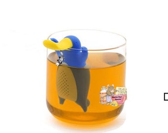 Platypus Tea Infuser/Steeper with Sun Charm