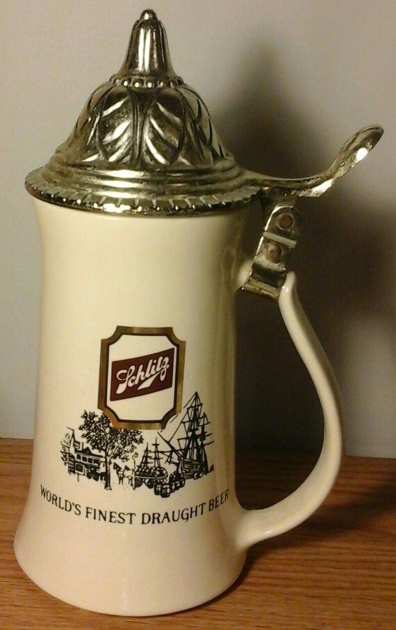 Vintage Nelson McCoy Pottery Co. Beer Stein