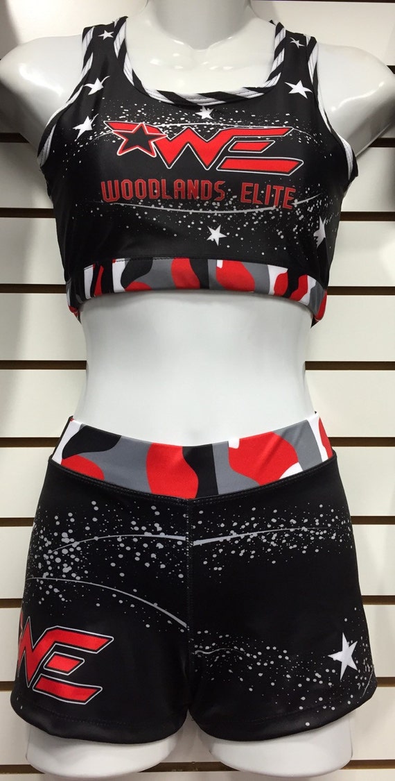 Custom Cheerleading Sports Bras and Spanx Wholesale