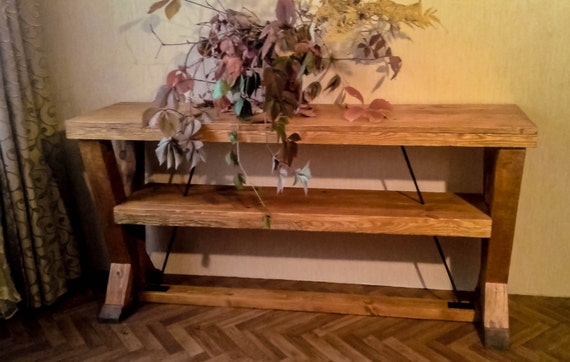 Console tafelconsolesidetable van paradiseoffurniture op etsy