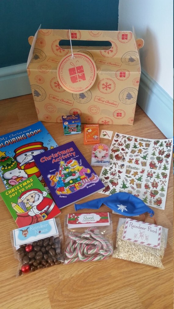 items similar to christmas eve boxes pre filled for boys items similar to christmas eve boxes pre filled for boys